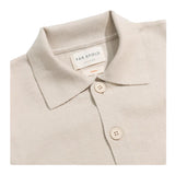Close up of collar and buttons