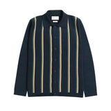 Zigger Knit Shirt in Kuki Stripe