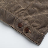 Close up of waist adjustment buttons