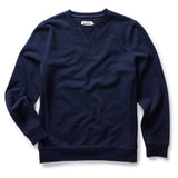 Taylor Stitch Apres Crew in Indigo Terry