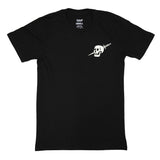 Front of Fontenelle Skull Tee