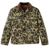 Filson Canvas Outfitter Jacket in tundra shrub camo, front