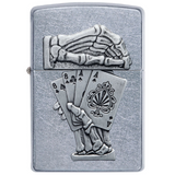 Dead Mans Hand Zippo Lighter