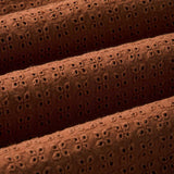 Close up to show detail of fabric