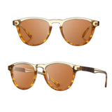 Shwood Eyewear Francis Acetate Sunglasses Canyon Elm Burl