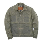 Riders Jacket Waxed Canvas Olive