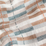 Close up of fabric to show pattern and texture