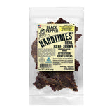Hard Times Black Pepper beef jerky