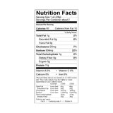 nutrition facts