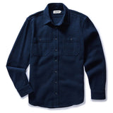 Taylor Stitch Utility Shirt in navy sashiko