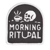 Morning Ritual embroidered patch