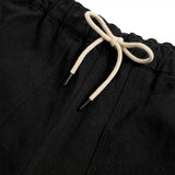 Close up of waistband and drawstring waist