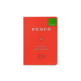 Soft PP notebook in red