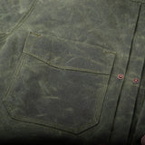 Close up of front pocket