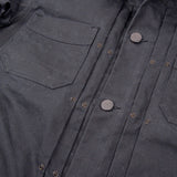 Close up of chest pocket and buttons