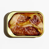 Open tin of salmon