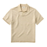 Taylor Stitch Valencia Sweater Polo Sand Stripe