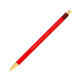 Prime Timber Brass Pencil in red