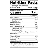 Nutrition facts