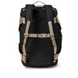 Backpack straps of duffle in black