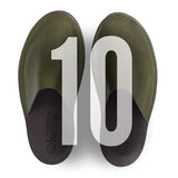 House shoes in olive