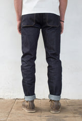 Denim on Model, Back View