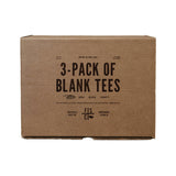 A 3 Pack of Blank Tees Box.