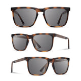 Shwood Ridge Camp Sunglasses in Matte Tortoise 