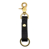 Black Leather with Brass Hardware